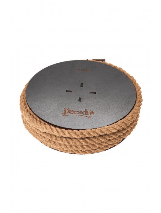 Джутовая веревка для шибари на катушке - 10 м. - Pecado - купить с доставкой в Балаково