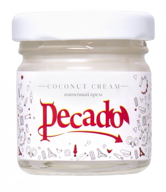 Массажная свеча Сoconut Cream - 35 мл. - Pecado - купить с доставкой в Балаково