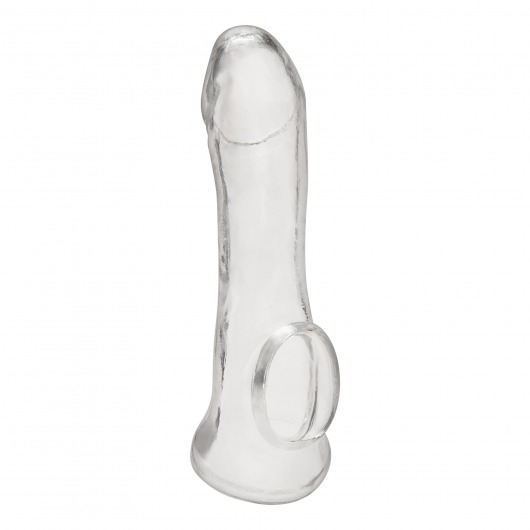 Прозрачная насадка на пенис Transparent Penis Enhancing Sleeve Extension - 15,9 см. - BlueLine - в Балаково купить с доставкой