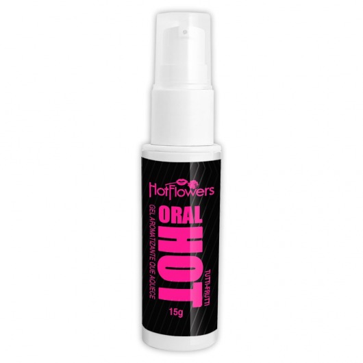 Гель для оральных ласк Oral Hot с согревающим эффектом - 15 гр. - HotFlowers - купить с доставкой в Балаково