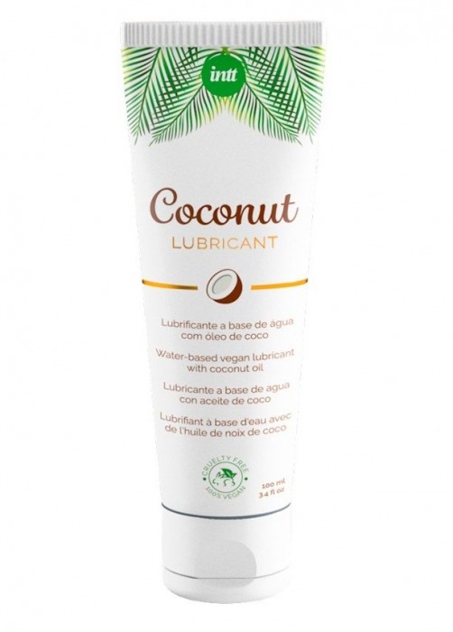 Веганская смазка на водной основе Coconut Lubricant - 100 мл. - INTT - купить с доставкой в Балаково