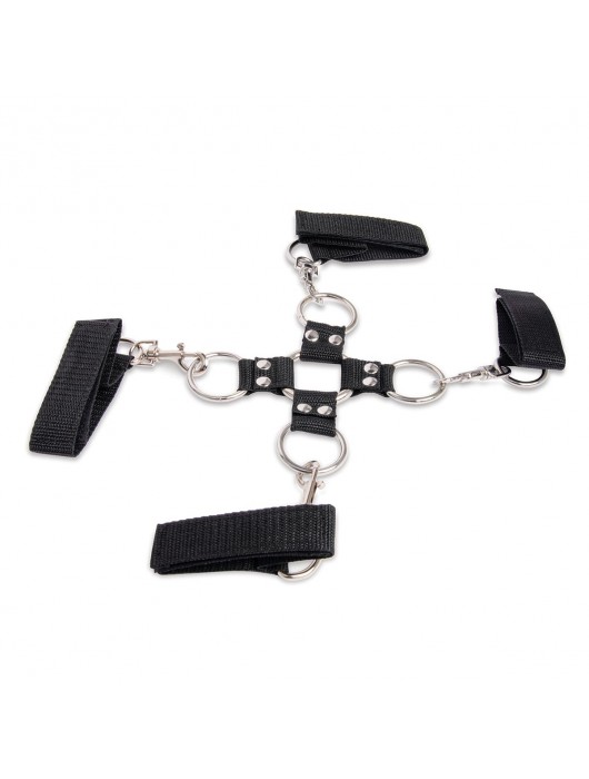 Набор для фиксации из 7 предметов Hogtie   Ball Gag Kit - Lux Fetish - купить с доставкой в Балаково