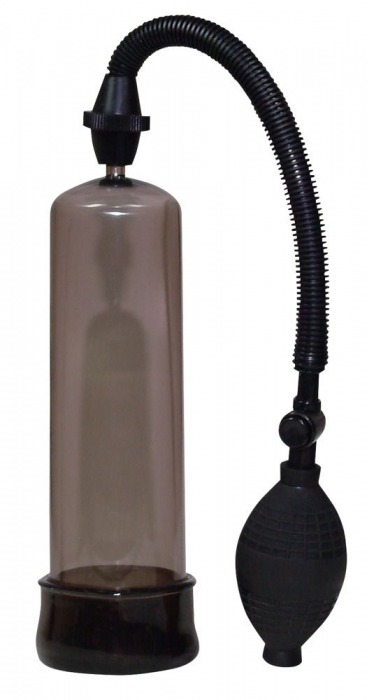 Вакуумная помпа черного цвета - 20 см. - Orion - в Балаково купить с доставкой