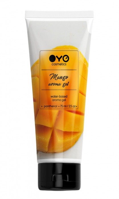 Лубрикант на водной основе OYO Aroma Gel Mango с ароматом манго - 75 мл. - OYO - купить с доставкой в Балаково