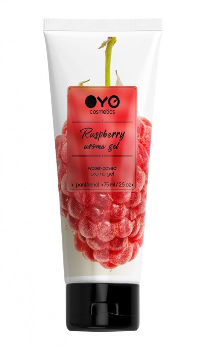 Лубрикант на водной основе OYO Aroma Gel Raspberry с ароматом малины - 75 мл. - OYO - купить с доставкой в Балаково