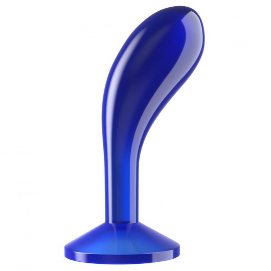 Синяя анальная втулка Flawless Clear Prostate Plug 6.0 - 15 см. - Lovetoy - в Балаково купить с доставкой