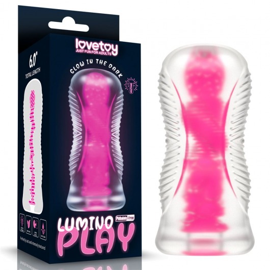 Светящийся в темноте мастурбатор 6.0 Lumino Play Masturbator - Lovetoy - в Балаково купить с доставкой