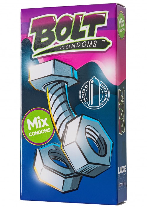 Набор презервативов Bolt Condoms - Luxe - купить с доставкой в Балаково