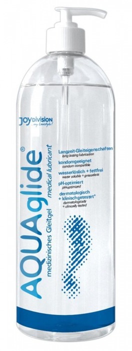 Гель-лубрикант AQUAglide на водной основе - 1000 мл. - Joy Division - купить с доставкой в Балаково