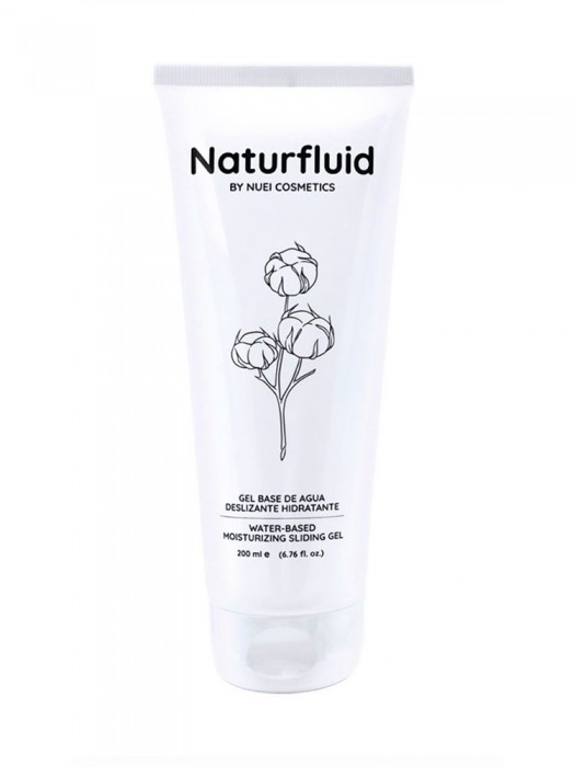 Экстраскользкий лубрикант на водной основе Nuei Naturfluid - 200 мл. - Nuei cosmetics - купить с доставкой в Балаково