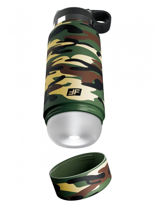 Мастурбатор в камуфляжной колбе Fap Flask - Pipedream - в Балаково купить с доставкой