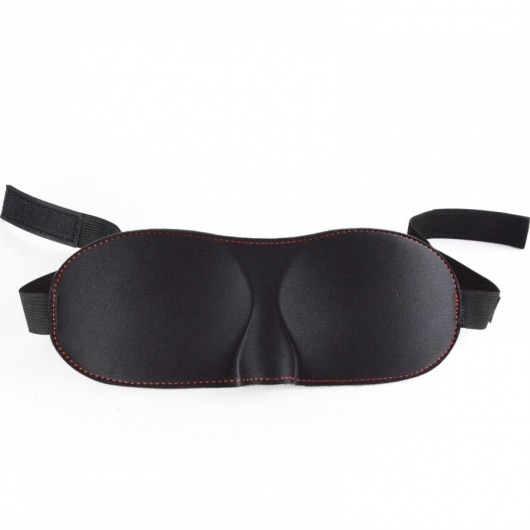 Черная маска на липучке «Комфорт» - Sitabella - купить с доставкой в Балаково