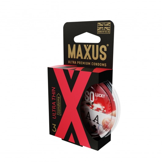 Ультратонкие презервативы MAXUS AIR Ultra Thin - 3 шт. - Maxus - купить с доставкой в Балаково
