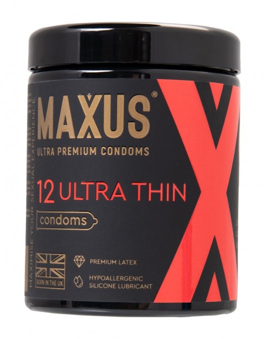 Ультратонкие презервативы MAXUS Ultra Thin - 12 шт. - Maxus - купить с доставкой в Балаково