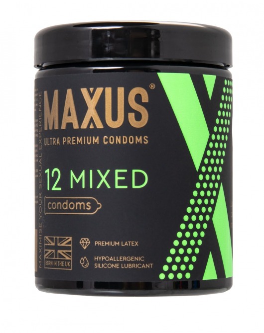 Презервативы MAXUS Mixed - 12 шт. - Maxus - купить с доставкой в Балаково