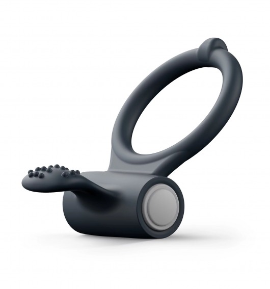 Черное эрекционное кольцо Power Clit - Dorcel - в Балаково купить с доставкой