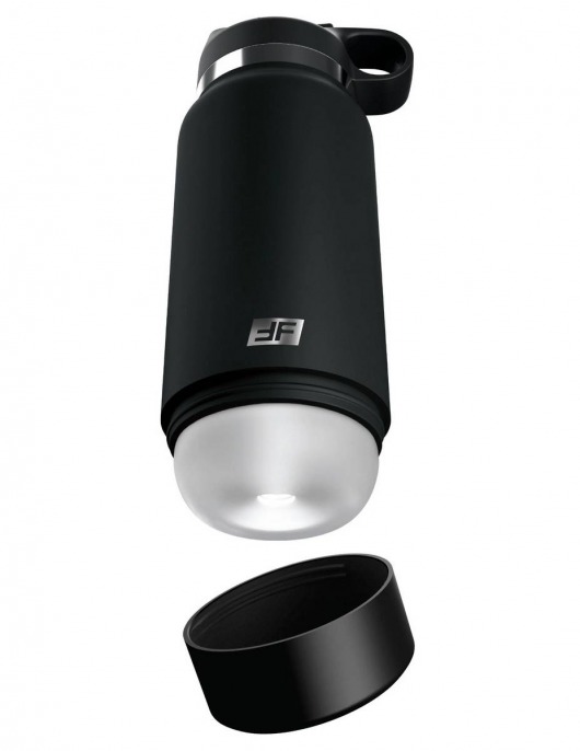 Черный мастурбатор в виде бутылки Fap Flask - Pipedream - в Балаково купить с доставкой