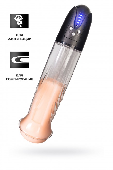 Автоматическая помпа для пениса Thorin - Sexus - в Балаково купить с доставкой