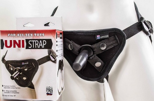 Универсальные трусики Harness UNI strap с корсетом - LOVETOY (А-Полимер) - купить с доставкой в Балаково