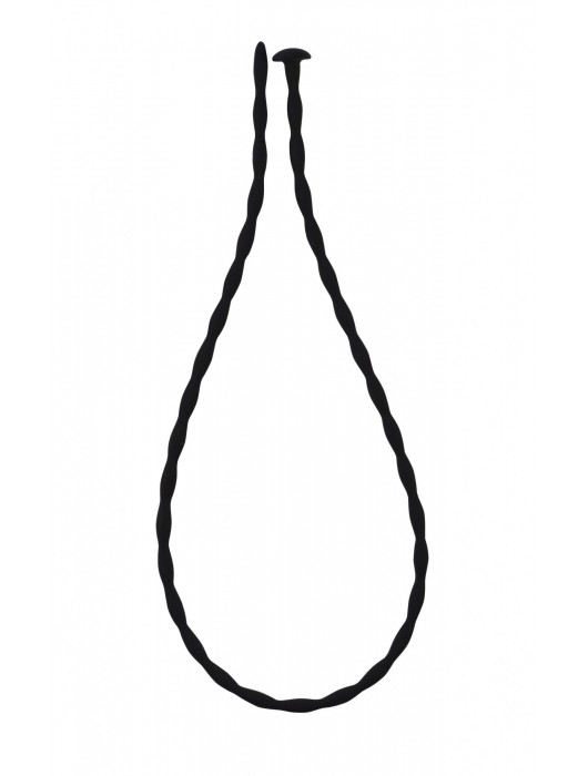 Черный уретральный массажер Glide Extra Small - 30 см. - Lola Games - купить с доставкой в Балаково