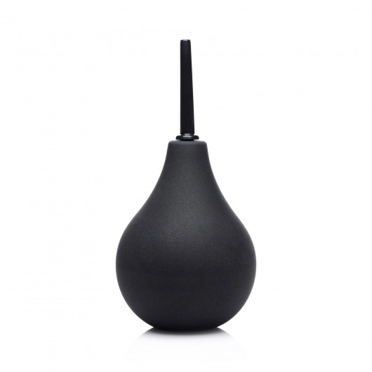 Черный анальный душ Thin Tip Enema Bulb - XR Brands - купить с доставкой в Балаково