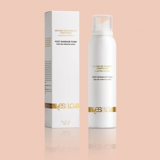 Массажная пена Fizzy Massage Foam - 150 мл. - YESforLOV - купить с доставкой в Балаково