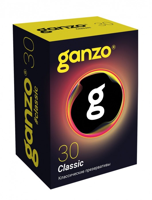 Классические презервативы с обильной смазкой Ganzo Classic - 30 шт. - Ganzo - купить с доставкой в Балаково