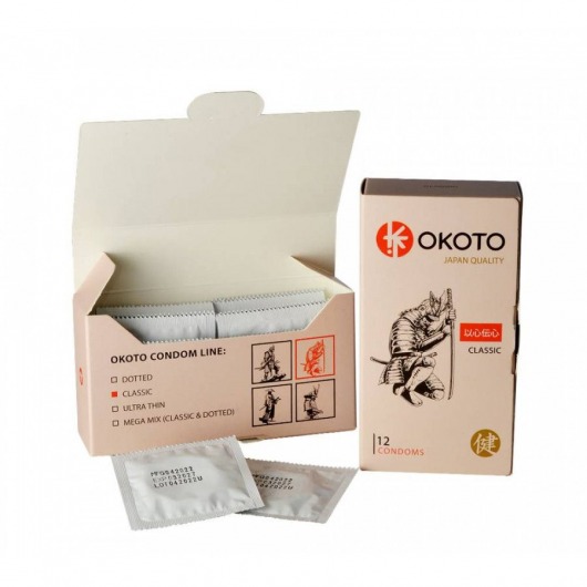 Презервативы OKOTO Classic - 12 шт. - Sitabella - купить с доставкой в Балаково