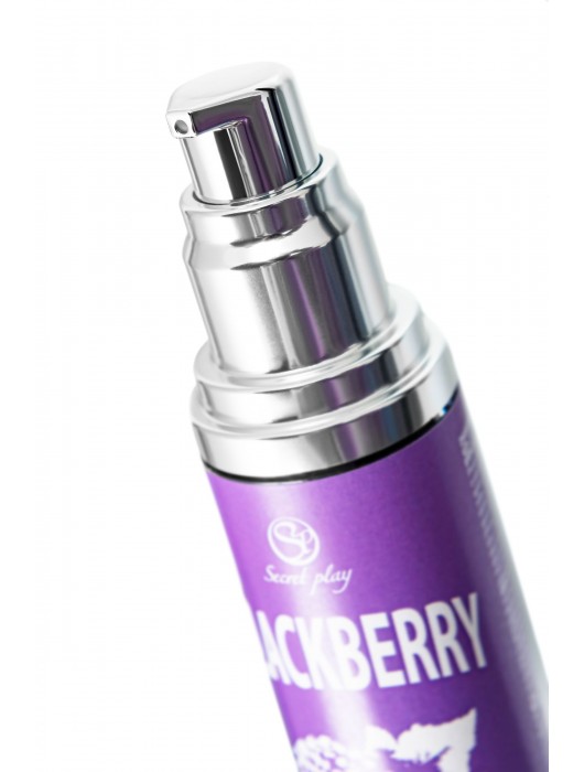 Массажное масло 2-в-1 Blackberry Hot Effect с разогревающим эффектом и вкусом ежевики - 50 мл. - Secret Play - купить с доставкой в Балаково