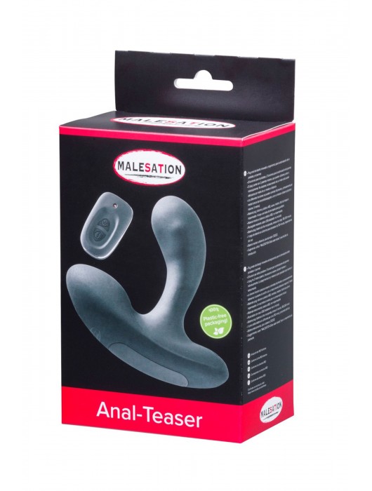 Черный стимулятор простаты Anal-Teaser - MALESATION - в Балаково купить с доставкой