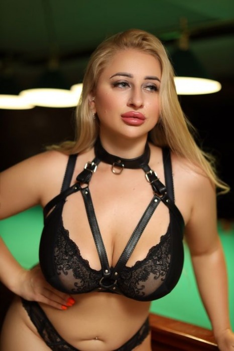 Черная кожаная сбруя с ошейником plus size из нежной кожи - БДСМ Арсенал - купить с доставкой в Балаково