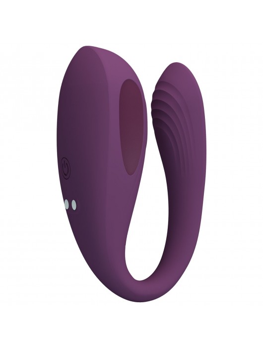 Фиолетовый вибратор для двоих Aari - Baile