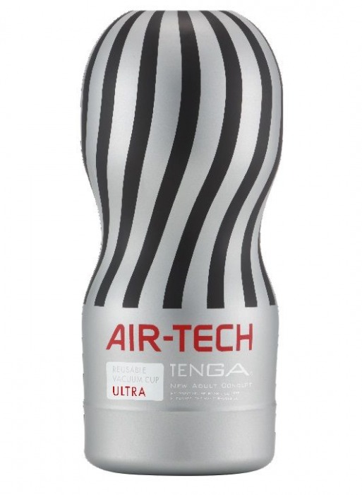 Серый мастурбатор Reusable Vacuum CUP ULTRA - Tenga - в Балаково купить с доставкой