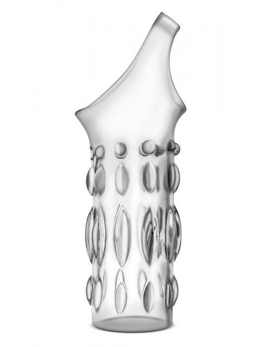 Прозрачная насадка на пенис Stretchy Studded Penis Sleeve Ring - Blush Novelties - в Балаково купить с доставкой