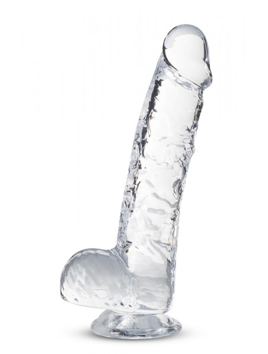 Прозрачный фаллоимитатор 6 Inch Crystalline Dildo - 15,2 см. - Blush Novelties