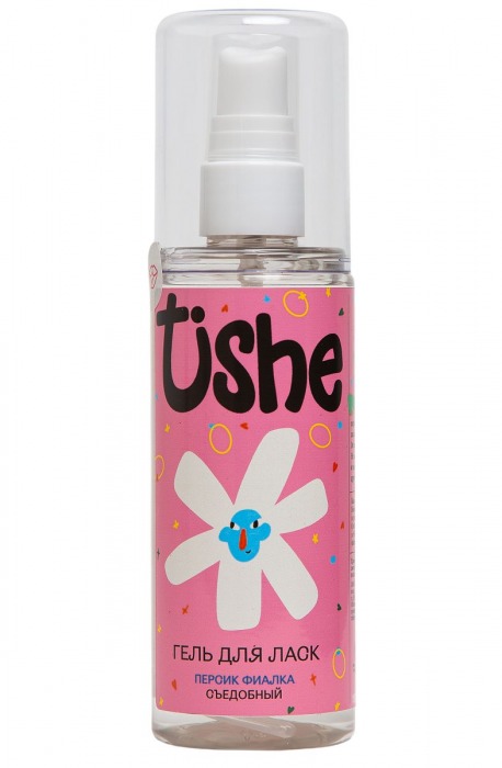 Съедобный лубрикант на водной основе Tishe с ароматом персика и фиалки - 125 мл. - Tishe - купить с доставкой в Балаково
