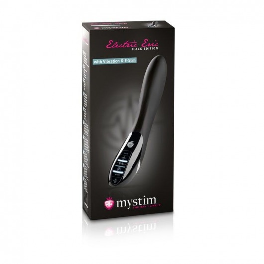 Черный вибратор с миостимуляцией Mystim Electric Eric Black Edition - 27 см. - MyStim - купить с доставкой в Балаково