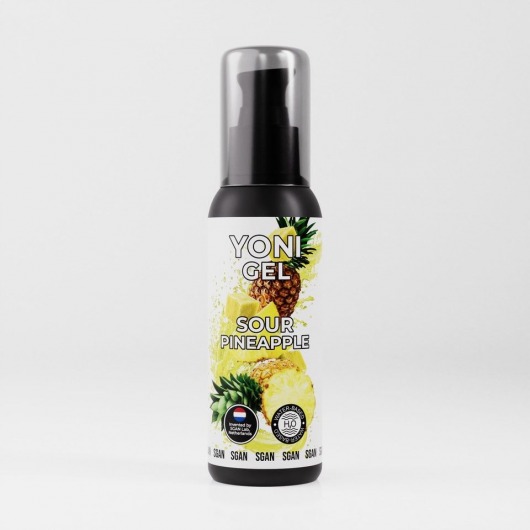 Лубрикант для орального секса SGAN со вкусом кислого ананаса - 100 мл. - SGAN - купить с доставкой в Балаково