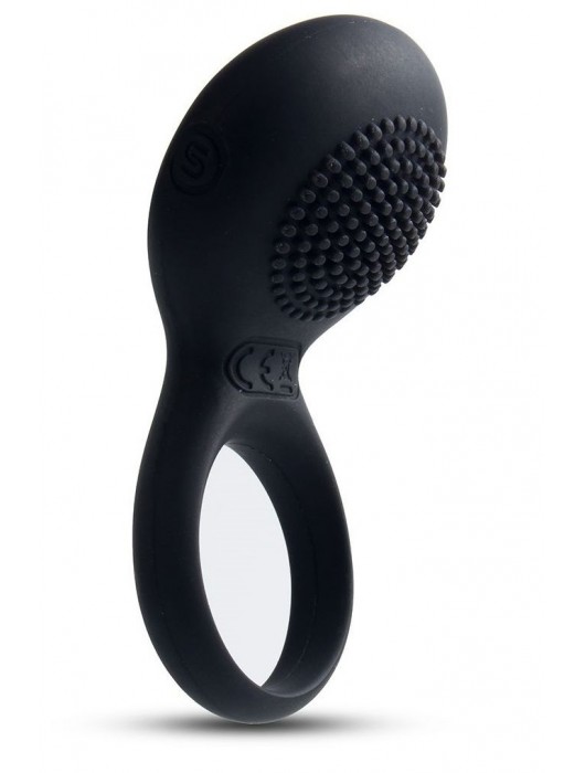 Чёрное перезаряжаемое эрекционное виброкольцо Tyler - Svakom - в Балаково купить с доставкой