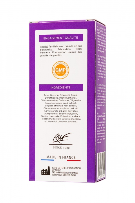 Сужающий и укрепляющий крем для женщин Xtra Tight - 30 мл. - RUF - купить с доставкой в Балаково