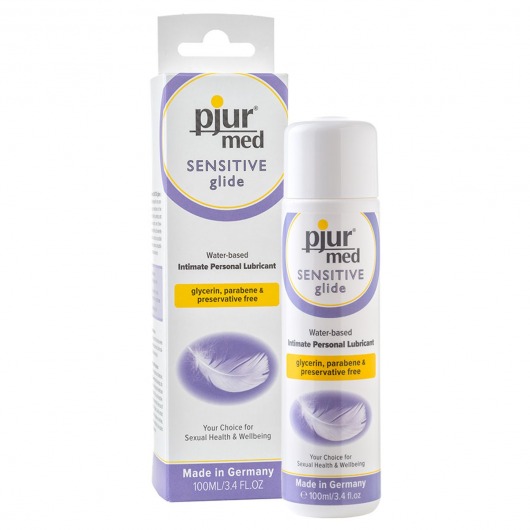 Лубрикант для чувствительной кожи pjur MED Sensitive glide - 100 мл. - Pjur - купить с доставкой в Балаково