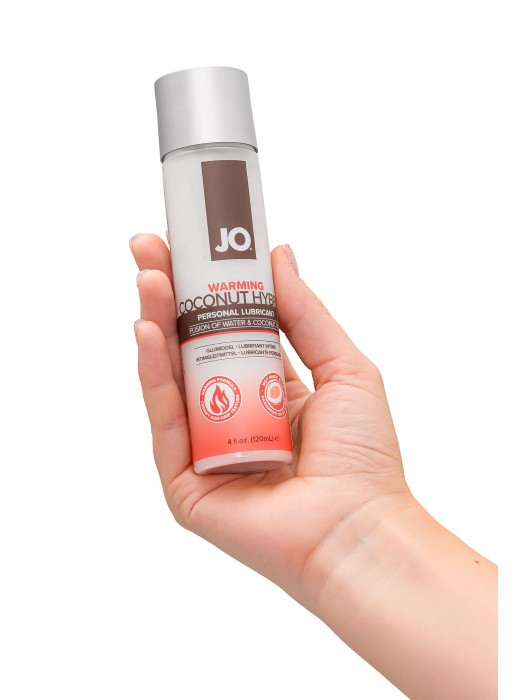 Водно-масляный лубрикант с разогревающим эффектом Hybrid Lubricant WARMING - 120 мл. - System JO - купить с доставкой в Балаково