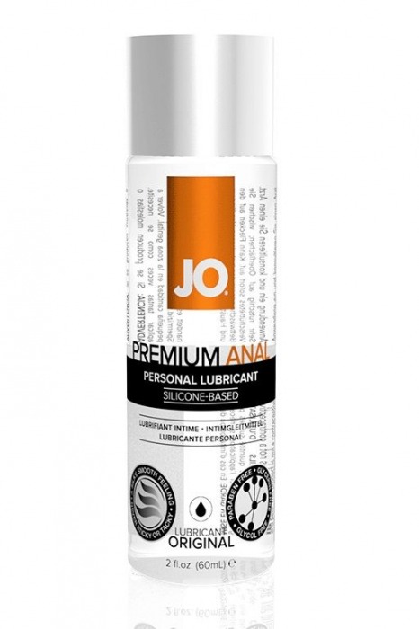 Анальный лубрикант на силиконовой основе JO Anal Premium - 60 мл. - System JO - купить с доставкой в Балаково