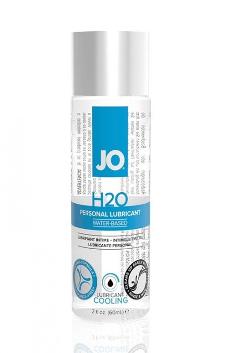 Охлаждающий лубрикант на водной основе JO Personal Lubricant H2O COOLING - 60 мл. - System JO - купить с доставкой в Балаково