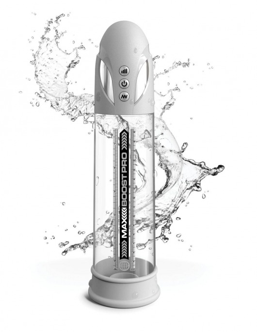 Белая вакуумная автоматическая помпа Max Boost Pro Flow - Pipedream - в Балаково купить с доставкой