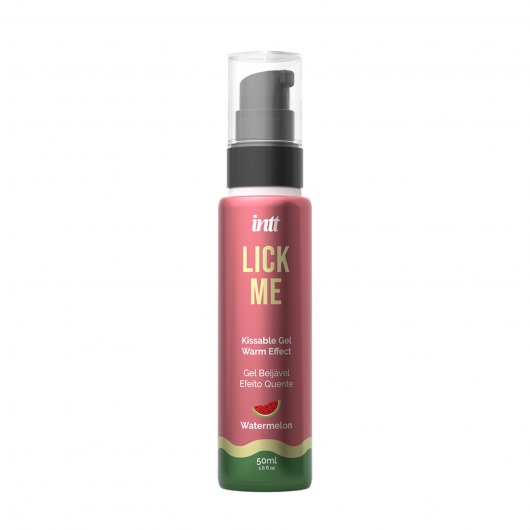 Гель Lick Me с согревающим эффектом и ароматом арбуза - 50 мл. - INTT - купить с доставкой в Балаково