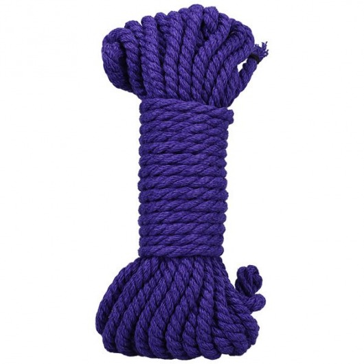 Фиолетовая верёвка для связывания и фиксации Bind Tie - 9,14 м. - Doc Johnson - купить с доставкой в Балаково
