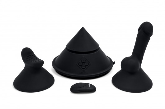 Конусный вибромассажер Cowgirl Cone с 2 насадками - CowGirl - купить с доставкой в Балаково