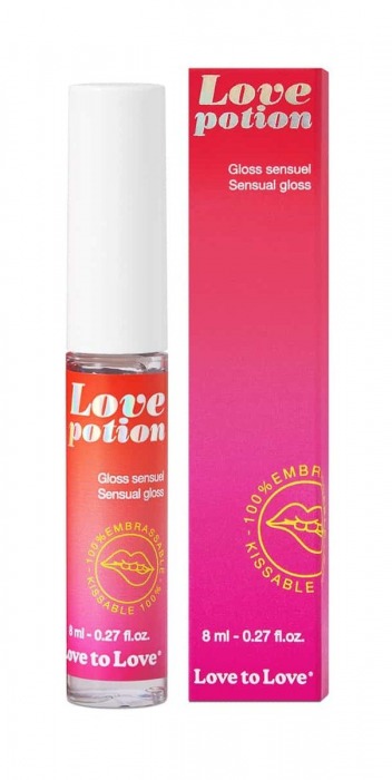 Возбуждающий блеск для губ Love Potion - 8 мл. - Love to Love - купить с доставкой в Балаково