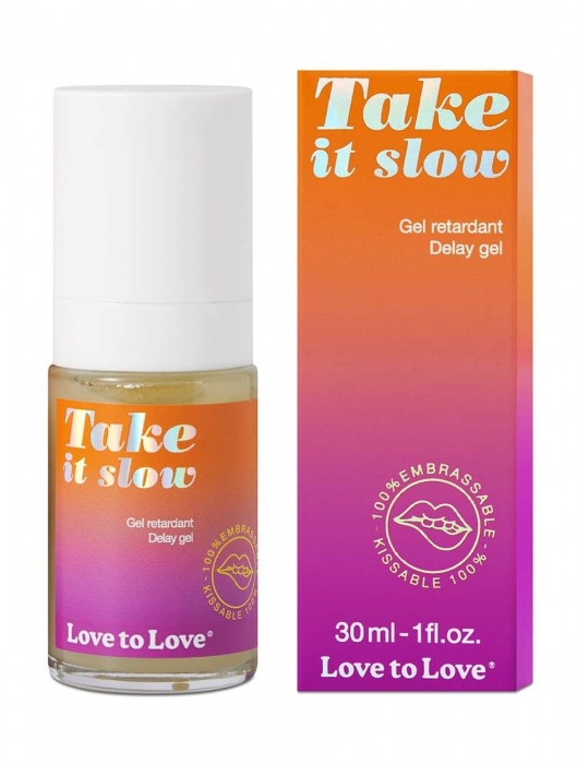 Пролонгирующий гель для мужчин Take It Slow - 30 мл. - Love to Love - купить с доставкой в Балаково